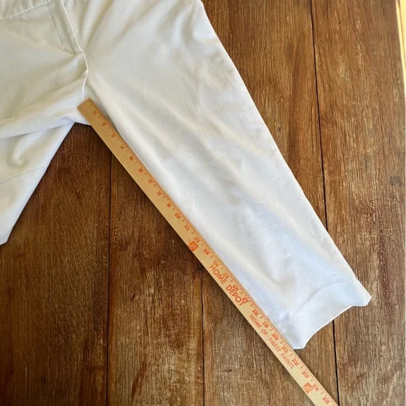 Talbots Heritage Women’s Petite White Cropped Pants Capri Lined Size 8P - Picture 11 of 15